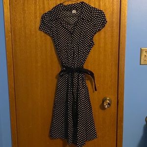 Cute rockabilly polka dot dress